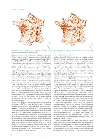 Atlas des oiseaux migrateurs de France