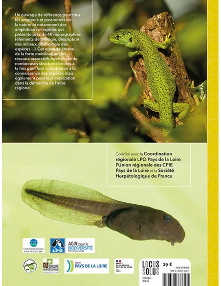 Atlas des amphibiens et des reptiles des Pays de la Loire