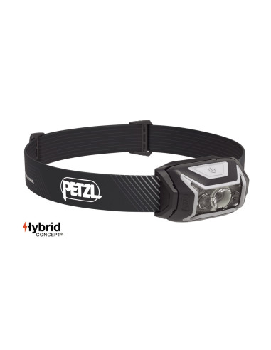 Lampe frontale PETZL ACTIK CORE grise 2022-2023 - 600 Lumens