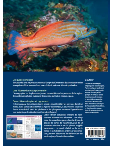 Guide d'identification des poissons marins - Europe et Méditerranée