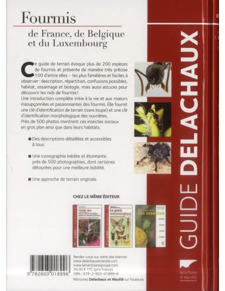 Fourmis de France, de Belgique et du Luxembourg
