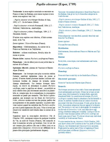 West Palaearctic Papilionidae - 27 sp. in natura