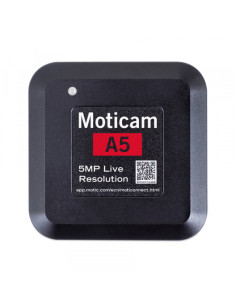 Caméra Motic Moticam A5 - 5MP pour loupes binoculaires et trinoculaires