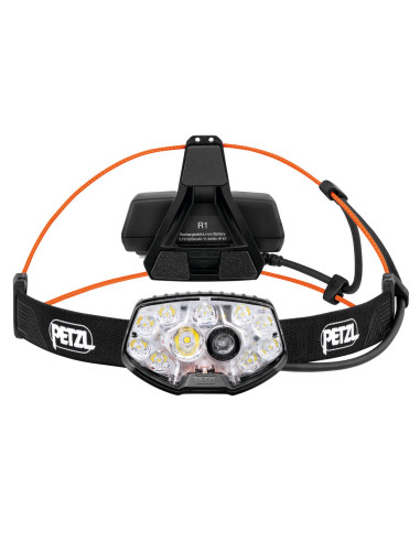 Lampe frontale Petzl SWIFT RL noire - Au choix 900 lumens ou 1100 lumens