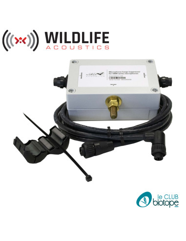 Système de protection contre les surtensions pour SM3/SM4 Wildlife Acoustics