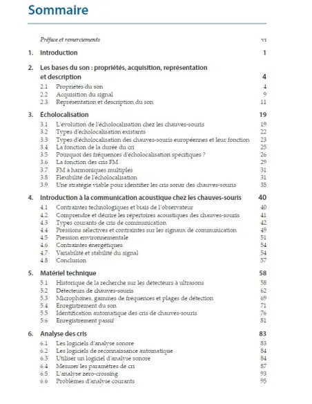 Les chauves-souris par le son - Identifier toutes les espèces de France et d'Europe