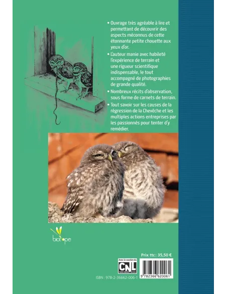 La Chouette chevêche - Biologie, répartition et relations avec l'Homme en Europe