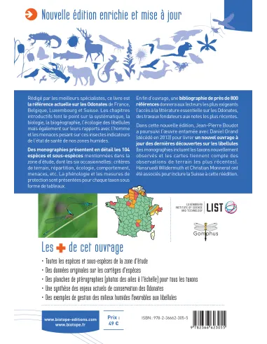 Les Libellules de France, Belgique, Luxembourg & Suisse