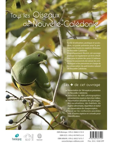Guide expert des oiseaux de Nouvelle-Calédonie