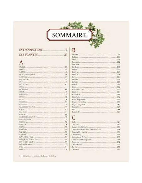 300 plantes médicinales de France et d’ailleurs