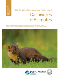 Atlas des mammifères sauvages de France Volume 3 - Carnivores et primates