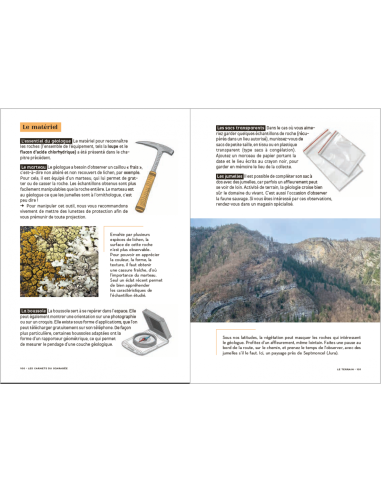 Les Carnets du Scarabée - Géologie - Guide pratique illustré pour découvrir la géologie en amateur