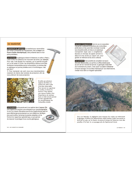 Les Carnets du Scarabée - Géologie - Guide pratique illustré pour découvrir la géologie en amateur