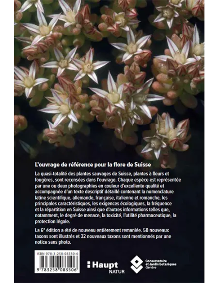 Flora Helvetica - Flore illustrée de Suisse - 6ème édition