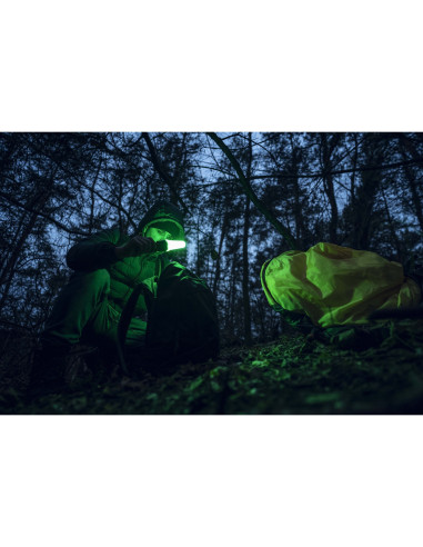 Lampe torche Armytek BEAR WRG lumière blanche/rouge/verte 1500 lumens - Accu 21700 5000 mAh inclus + chargeur USB