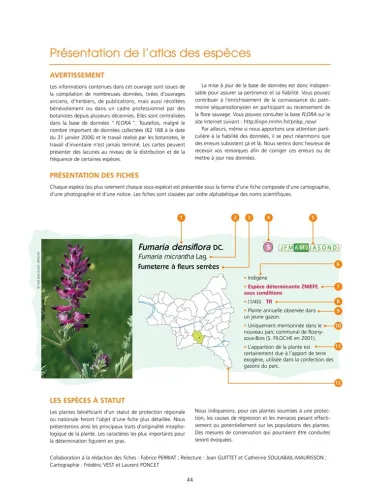 La biodiversité du département de la Seine Saint Denis - Atlas de la flore sauvage