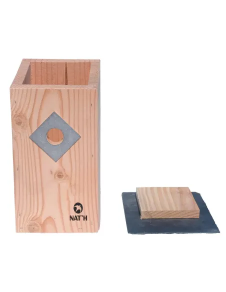 Nichoir en bois pour mésange bleue