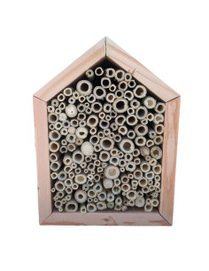 Nichoir en bois pour abeilles solitaires