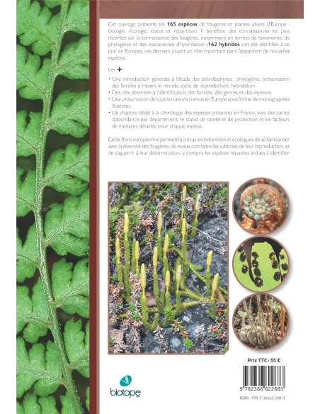 Les Fougères et plantes alliées d'Europe (2ème édition)