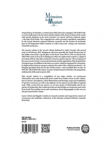 Tropical Deep-Sea Benthos volume 34 - Deep-Sea Chirostylids and Stylasterids from South-West Indian Ocean