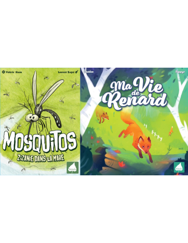 Pack Jeux Mosquitos zizanie dans la mare + Ma vie de renard