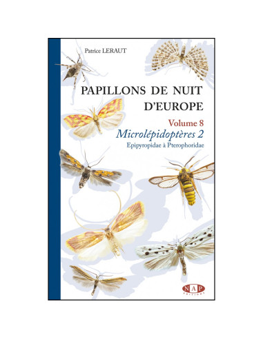 Papillons de nuit d'Europe, volume 8 - Microlépidoptères 2