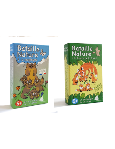 Pack Bataille nature à la montagne + Bataille nature à la lisière de la forêt