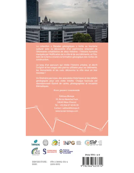 Balade géologique sur le campus Pierre-et-Marie-Curie de Sorbonne-Université