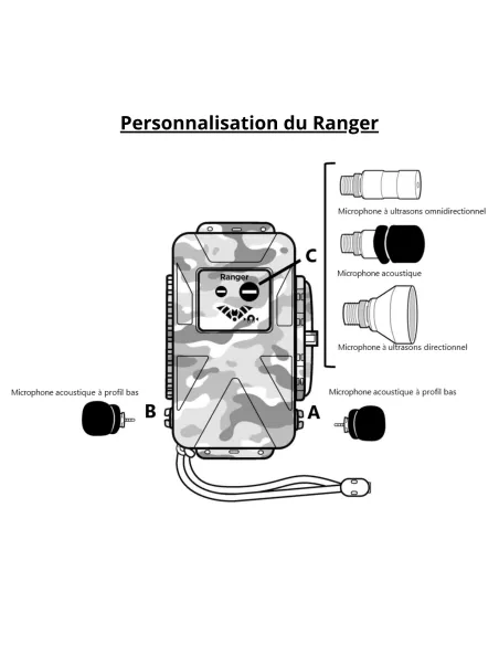 Options de personnalisation du Ranger
