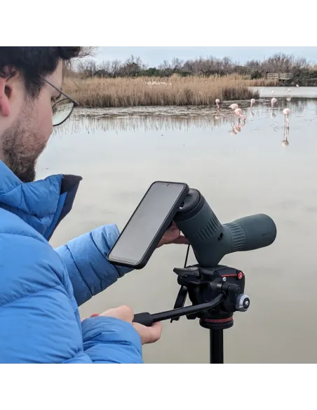 Adaptateur universel digiscopie pour smartphone Kite Optics
