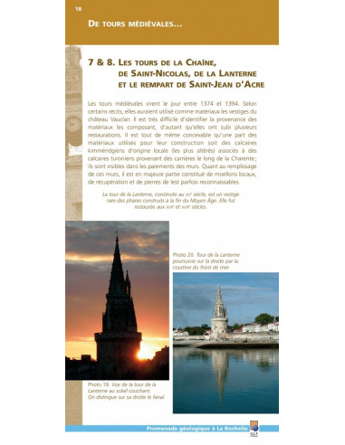 Promenade géologique à La Rochelle