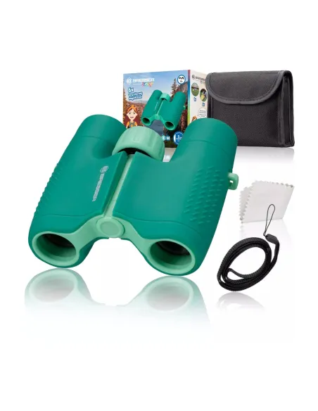 Jumelles enfant Bresser 6x21 vert ou orange