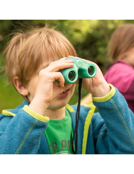 Jumelles enfant Bresser 6x21 vert ou orange