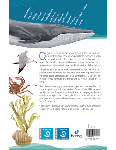 Faune et flore de la mer Méditerranée (2ème édition)