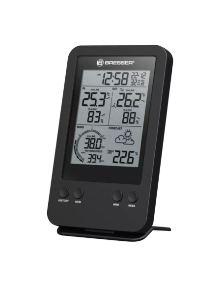 Station météorologique Bresser avec anémomètre - 3 en 1