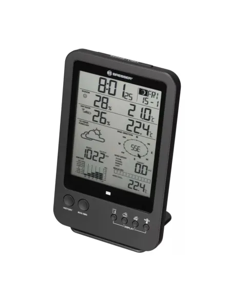 Station météorologique Bresser - 5 en 1 (anémomètre, pluviomètre, baromètre, ...)