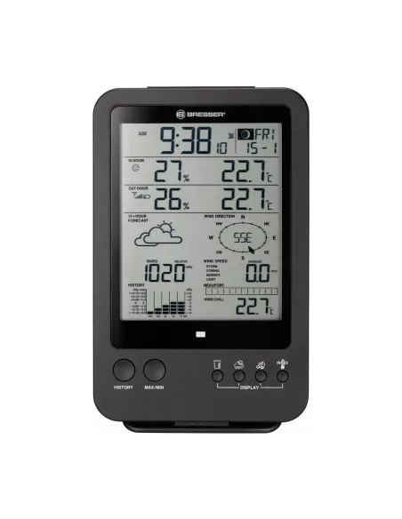 Station météorologique Bresser - 5 en 1 (anémomètre, pluviomètre, baromètre, ...)
