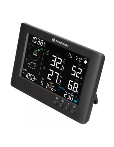 Station météorologique Bresser (Anémomètre, Pluviomètre, Baromètre, Indice UV, etc) - 7 en 1