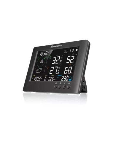 Station météorologique Bresser (Anémomètre, Pluviomètre, Baromètre, Indice UV, etc) - 7 en 1