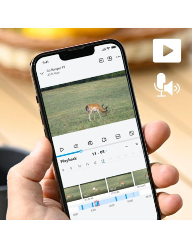 Caméra de surveillance connectée Reolink 4K Go Ranger