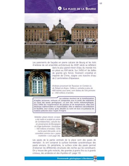 Promenade géologique à Bordeaux