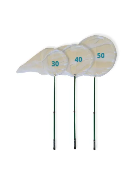 Filet à papillons Pro télescopique en 2 sections et pliable 55-95 cm