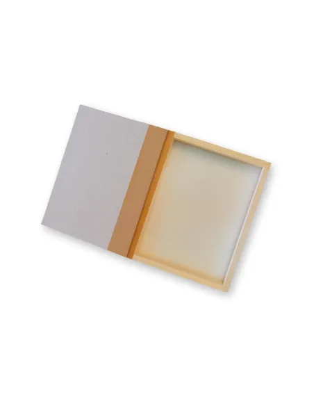 Boîte entomologique en bois avec couvercle plein en carton 18x23x5,4cm