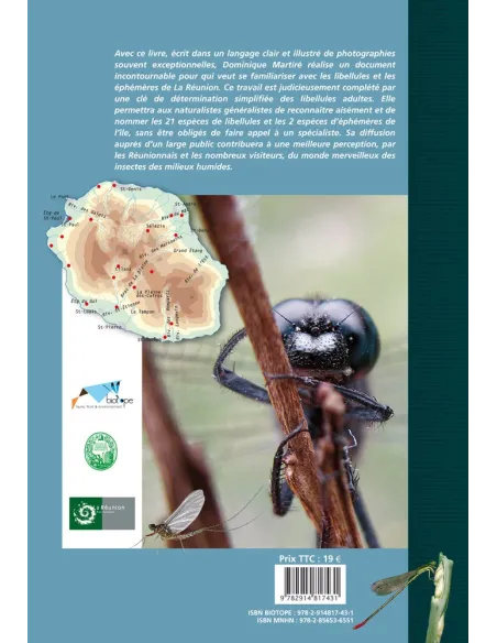 Les Libellules et éphémères de La Réunion