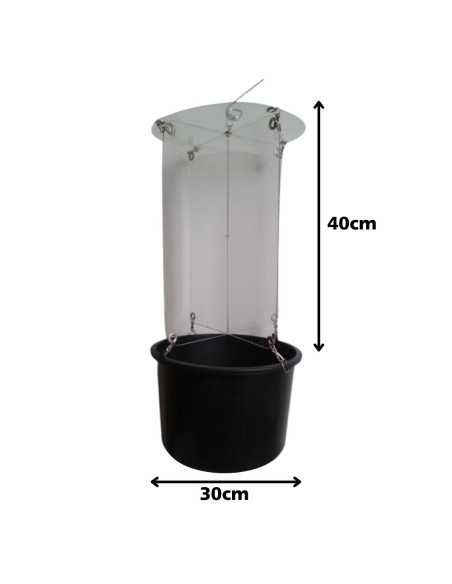 Piège par interception avec collecteur