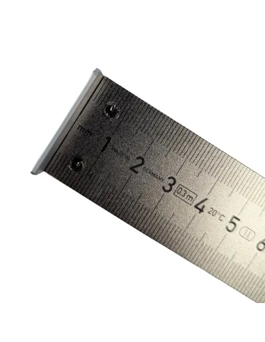 Règle en inox ornithologique 30cm