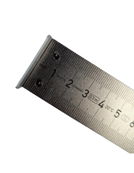 Règle en inox ornithologique 30cm