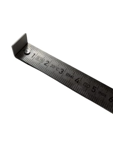 Règle en inox ornithologique 15cm