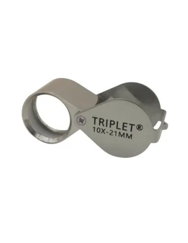 Loupe botaniste de poche - Triplet monoculaire 10x 21mm