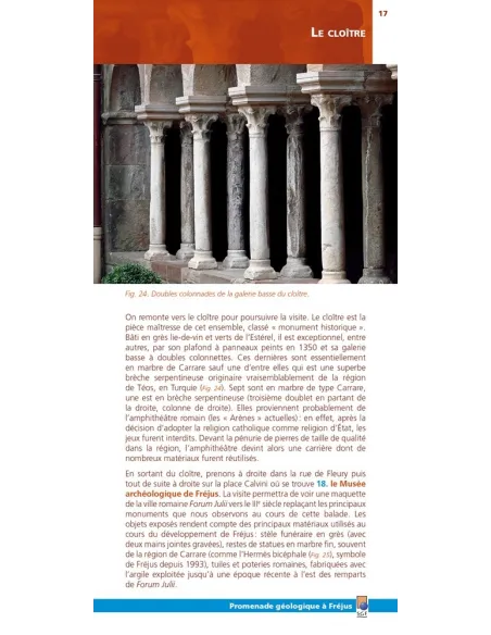 Promenade géologique à Fréjus